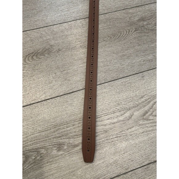 Cole Haan Brown Genuine Leather Belt 38 Golf Casual Work - Picture 5 of 5